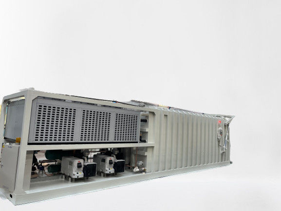 Охладитель 3tons вакуума камеры двойника PLC 98KW задействует 6 паллетов 1